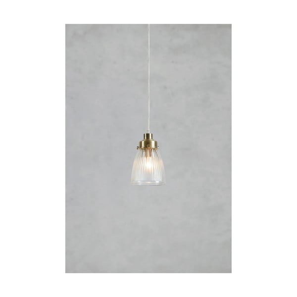 Lampadario color ottone con paralume in vetro ø 11 cm Bellis – Markslöjd-image-4