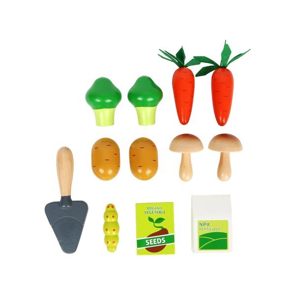 Set in legno per bambini del piccolo giardiniere Vegetale - Legler-image-3