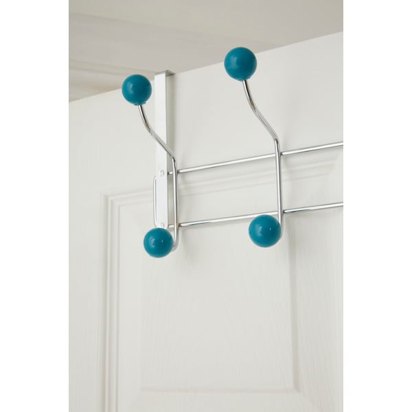Appendiabiti in metallo color argento 41 cm - Premier Housewares-image-3