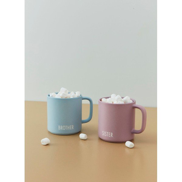 Tazza in porcellana viola 175 ml Sister - Design Letters-image-3