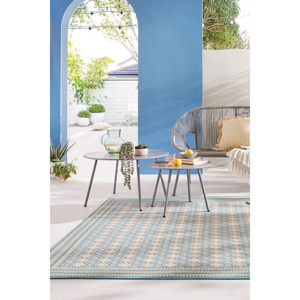 Tappeto per esterni verde chiaro 160x230 cm Coast - Flair Rugs-image-1