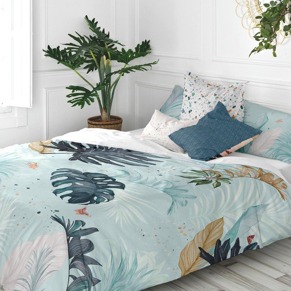 Copripiumino in cotone Basic , 140 x 200 cm Tropical - Happy Friday-image-4
