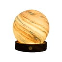 Decorazione luminosa marrone/colore naturale scuro con ricarica USB ø 8 cm Polar Cloud – Gingko