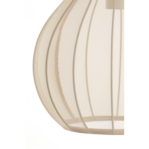 Lampada da terra beige con paralume in tessuto (altezza 156,5 cm) Elati - Light & Living-image-4