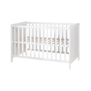 Lettino bianco 60x120 cm Hamburg – Roba