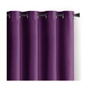 Tenda parzialmente oscurante viola in velluto 140x270 cm Eyelets – Restilo