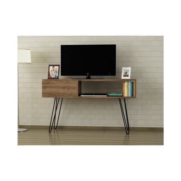 Tavolo TV marrone Lara - Furny Home-image-2