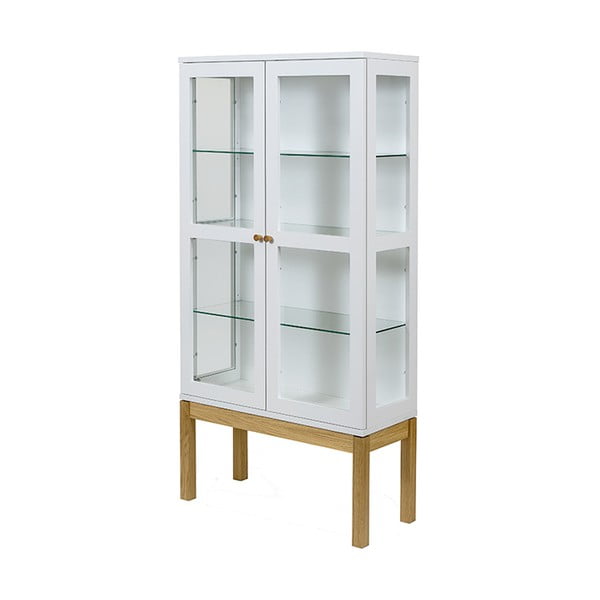 Libreria/vetrina bianca AbbeyWood - Woodman-image-3