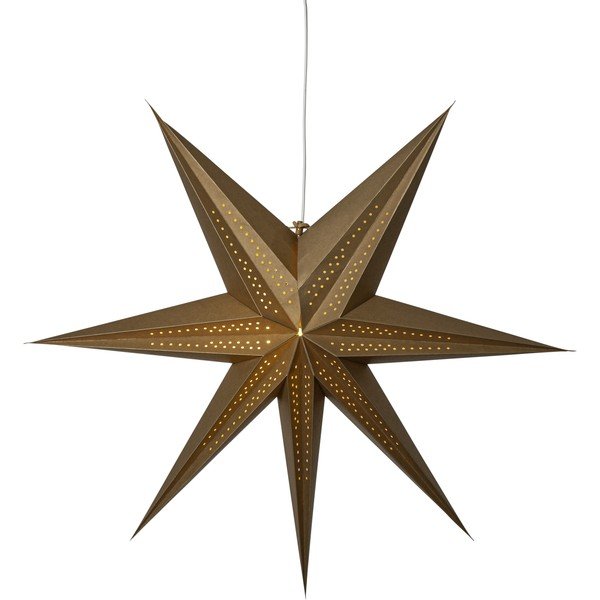 Decorazione luminosa natalizia di colore oro ø 60 cm Point - Star Trading-image-2
