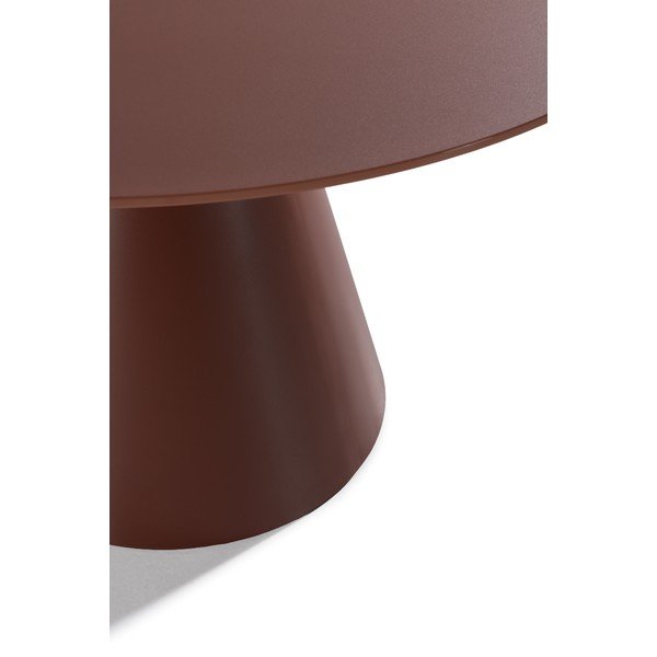 Tavolo da pranzo rotondo con piano in vetro ø 120 cm Vida – MOME-image-4