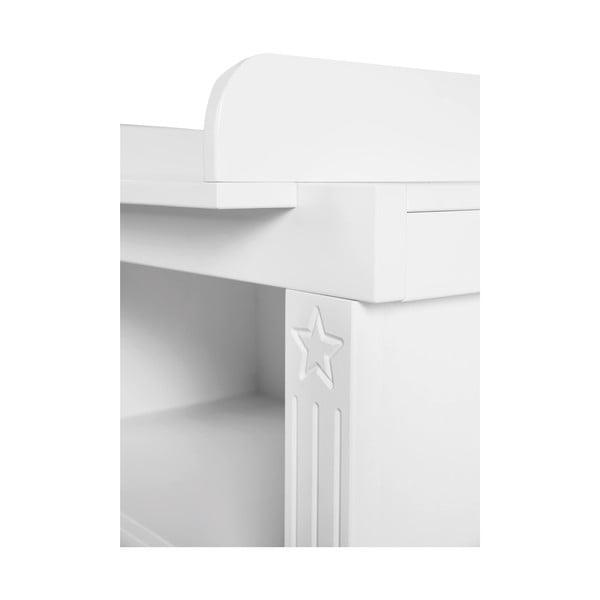 Cassettiera bassa bianca con fasciatoio 120x98 cm Maxi - Roba-image-3