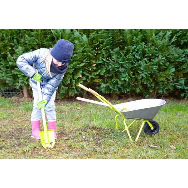 Set da giardinaggio per bambini con carriola - Legler-image-1