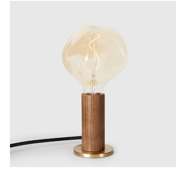 Lampada da tavolo dimmerabile marrone (altezza 26 cm) Knuckle - tala