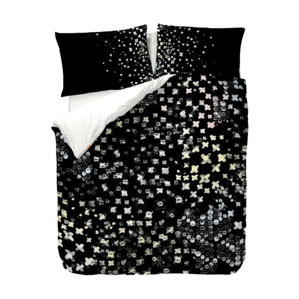 Copripiumino in cotone Starlight, 200 x 200 cm - Blanc