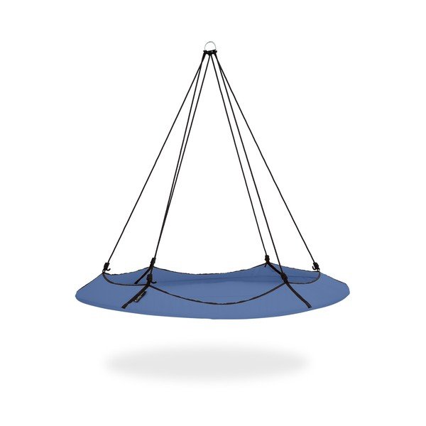 Altalena da giardino blu con supporto - Hangout Pod-image-3