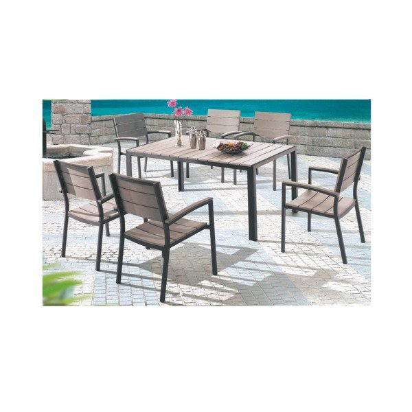 Tavolo da giardino , 150 x 90 cm Olivia - Garden Pleasure-image-4