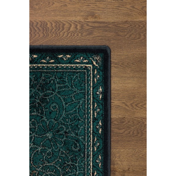 Tappeto in lana color petrolio 160x240 cm Ann - Agnella-image-3