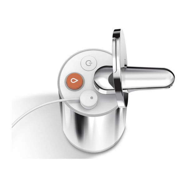 Distributore automatico di sapone in acciaio argentato 266 ml - simplehuman-image-2