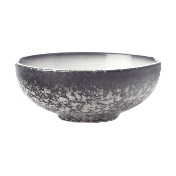 Ciotola in ceramica bianca-nera Caviar, ø 11 cm - Maxwell & Williams