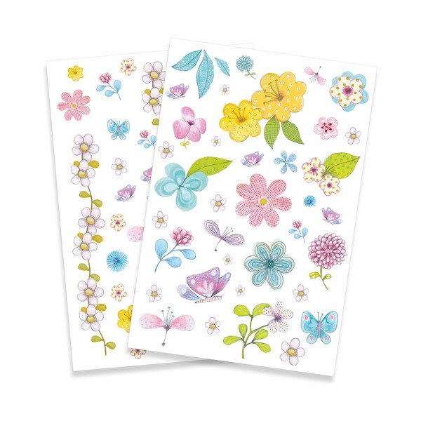Tatuaggi per bambini Flowers - Djeco