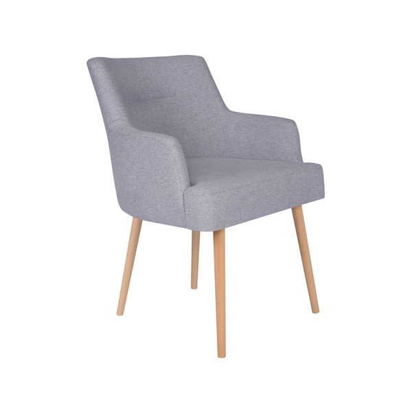 Světle šedá židle Cosmopolitan design Retro