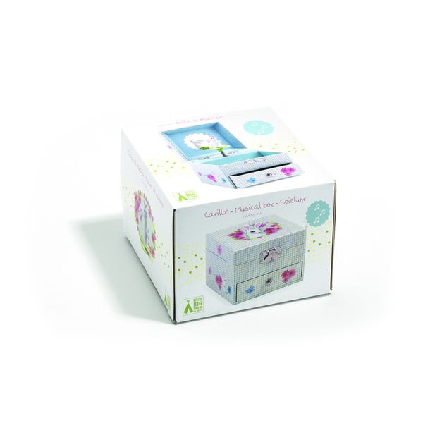 Scatola giochi in legno Coniglietto - Djeco-image-1