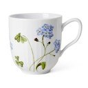 Tazza bianca in porcellana con motivo floreale 330 ml Hammershøi Summer - Kähler Design