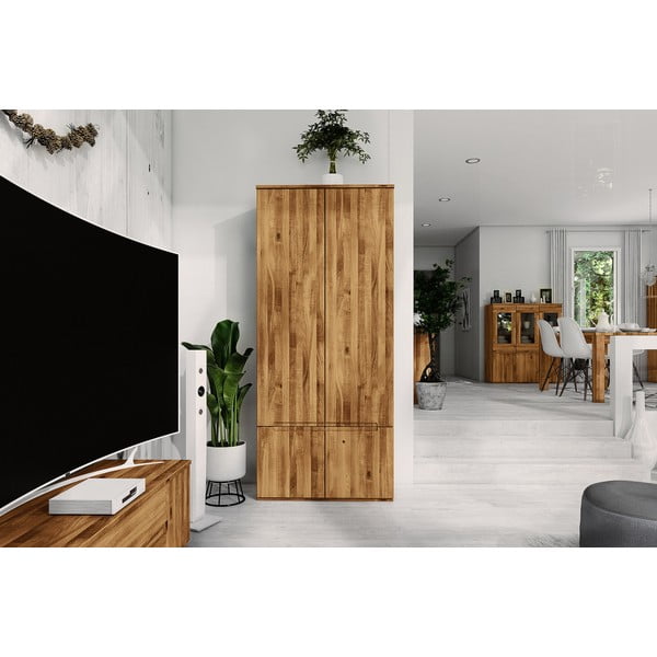 Armadio in rovere 90x206 cm Vento 2 - The Beds-image-4