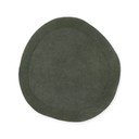 Tappeto rotondo verde scuro in misto lana tessuto a mano ø 160 cm Kari Organic – Villeroy&Boch