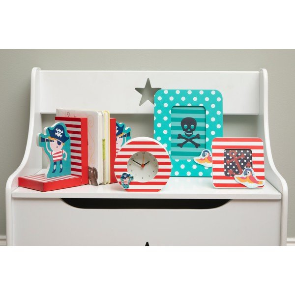 Cornici in legno rosso-turchese in set di 2 pezzi 18x23 cm Pirate - Premier Housewares-image-1