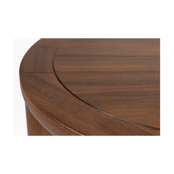 Tavolino rotondo con effetto rovere ø 45 cm Storm – Zuiver-image-3