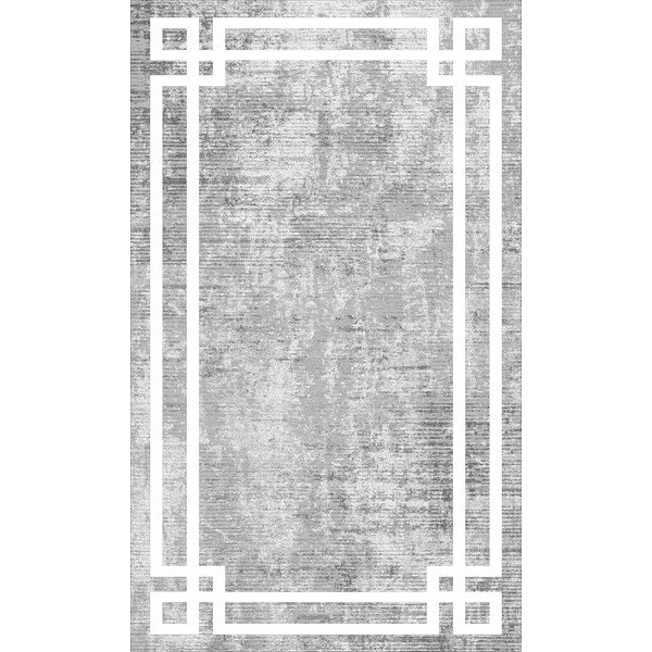 Passatoia grigia lavabile 80x300 cm Mano – Vitaus