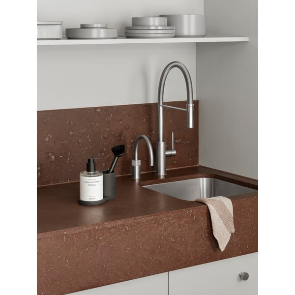 Supporto per detersivo nero in gres Piro – Blomus-image-1