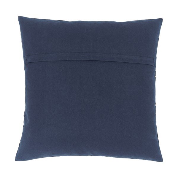 Federa decorativa in cotone blu, 50 x 50 cm Observe - Westwing Collection-image-2
