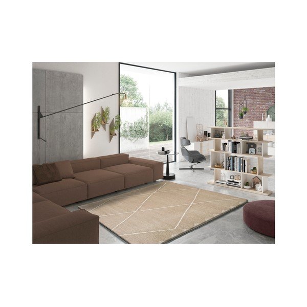 Tappeto beige Tanum Duro, 80 x 150 cm - Universal-image-1