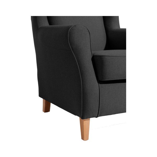 Poltrona nera Lorris Black - Max Winzer-image-4