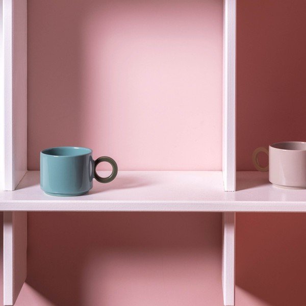 Tazza blu in gres 280 ml Lou – ONA-image-1