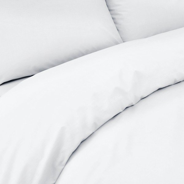 Biancheria da letto bianca in cotone biologico Bio, 200 x 200 cm - Bianca-image-2