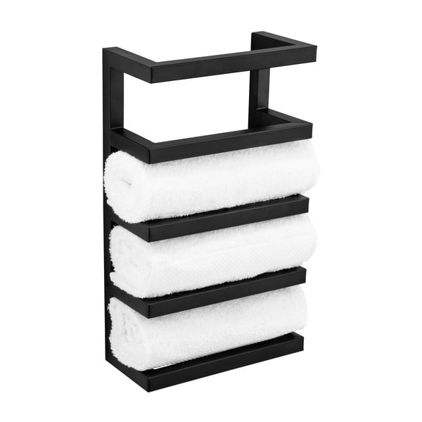 Porta asciugamani a parete in acciaio Fondiro - Wenko-image-1