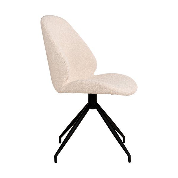 Sedie da pranzo color crema in set di 2 Monte Carlo - House Nordic-image-1