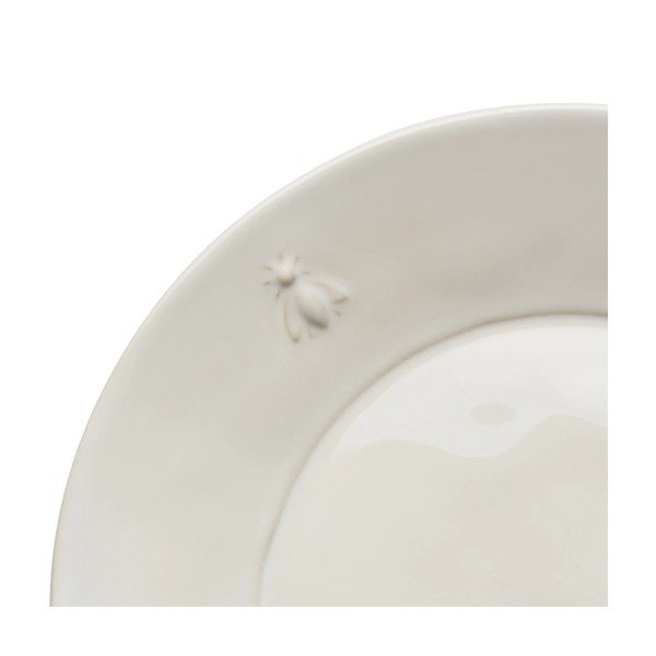 Piatto da dolce color crema in gres ø 21 cm Abeille – La Rochére-image-3