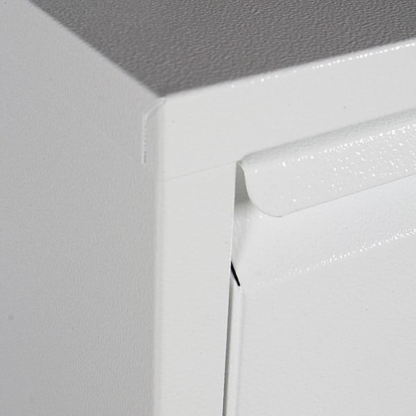 Bílý botník se 3 vyklápěcími policemi Evergreen House Alias-image-3