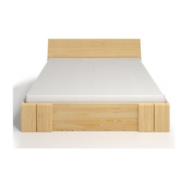Letto matrimoniale in pino con cassetto SKANDICA Vestre Maxi, 200 x 200 cm - Skandica