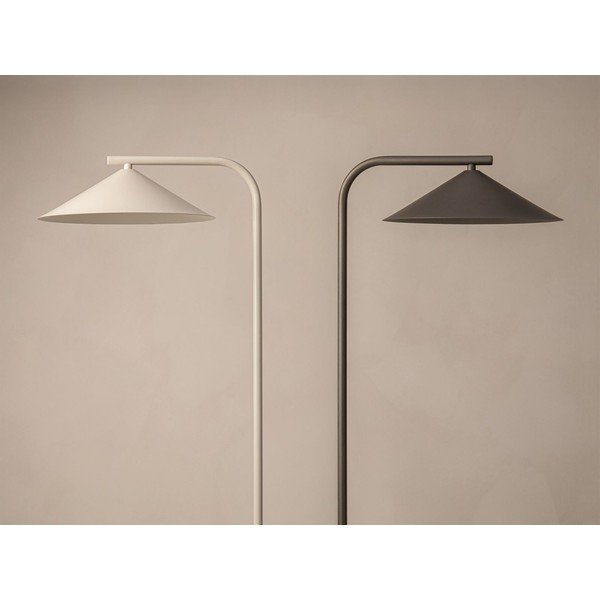 Lampada da terra marrone in metallo (altezza totale 160 cm) Nocte – Micadoni -image-4