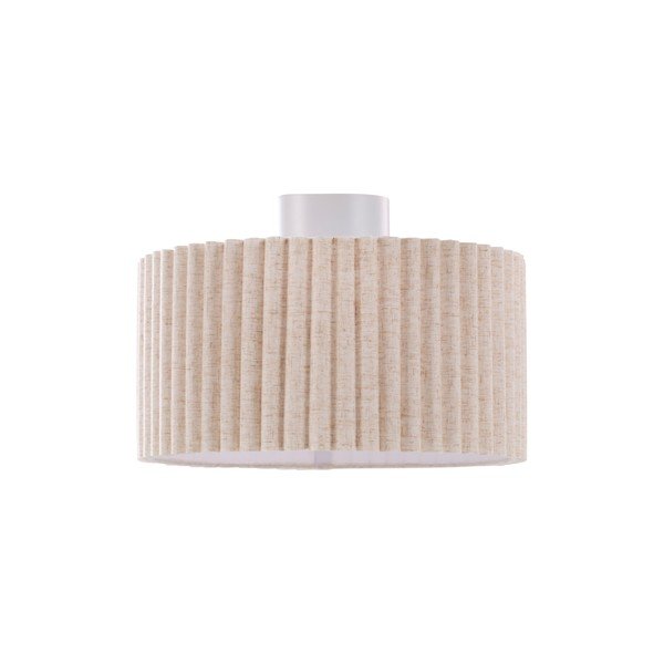 Plafoniera beige in lino ø 40 cm Alina – Jotex