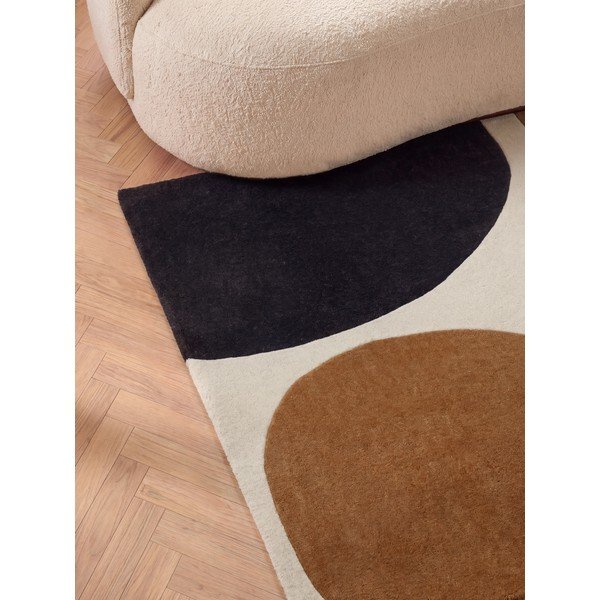 Tappeto marrone cognac in lana 120x170 cm Ruvia – Villeroy&Boch-image-4