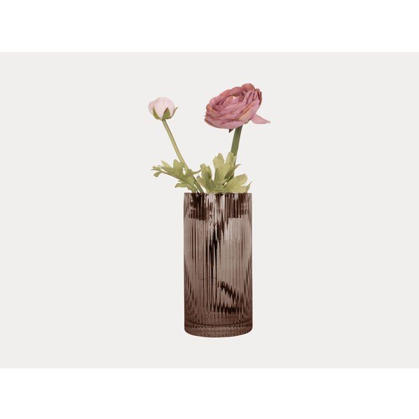 Vaso in vetro marrone Allure Straight - PT LIVING-image-2