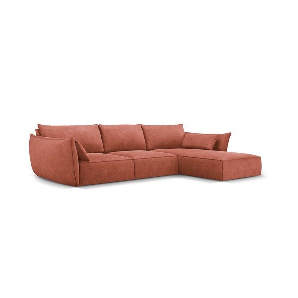Divano angolare rosso (angolo destro) Vanda - Mazzini Sofas-image-2