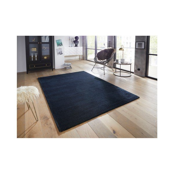 Tappeto blu scuro Loos, 160 x 230 cm Glow - Elle Decoration-image-2