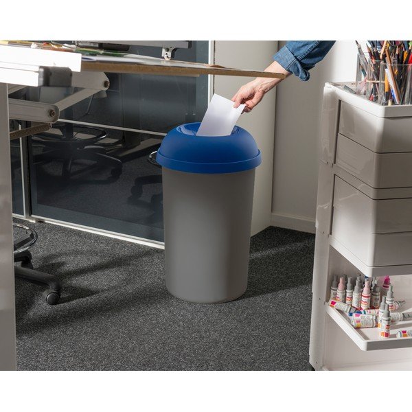 Set di coperchi per bidoni in plastica per raccolta differenziata 3 pz – Addis-image-1